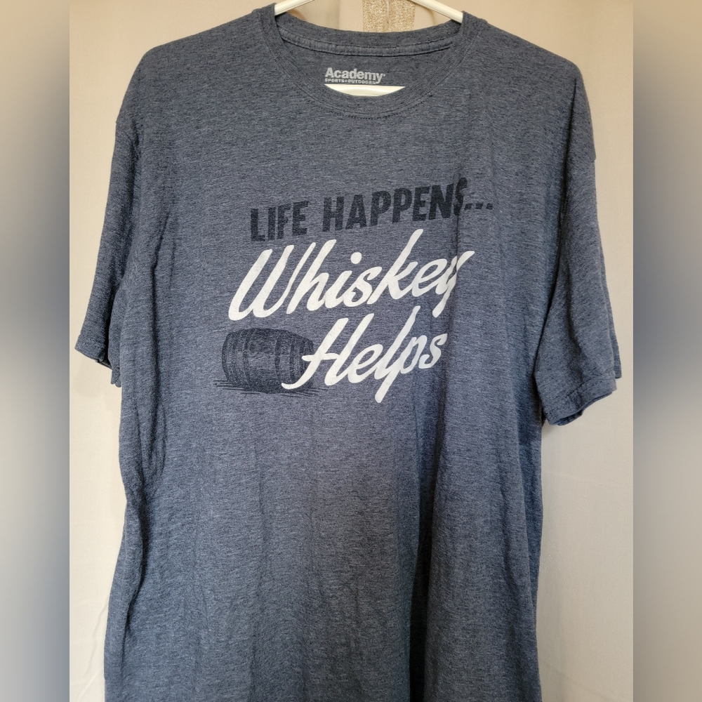 Men's XXL Whiskey T shirt
